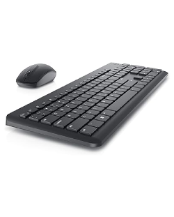 Dell KM3322W Wireless USB Keyboard and Mouse Combo, Anti-Fade & Spill-Resistant Keys, up to 36 Month Battery Life, 3Y Advance Exchange Warranty
