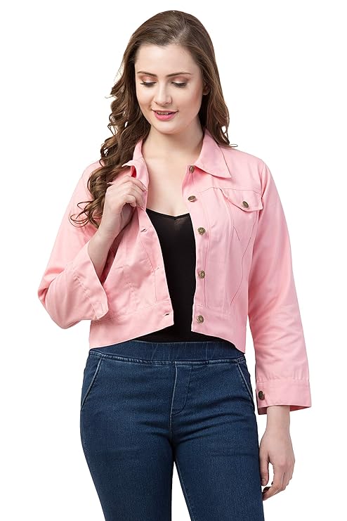 FUNDAY FASHION Men's Denim Blend Standard Length Jacket