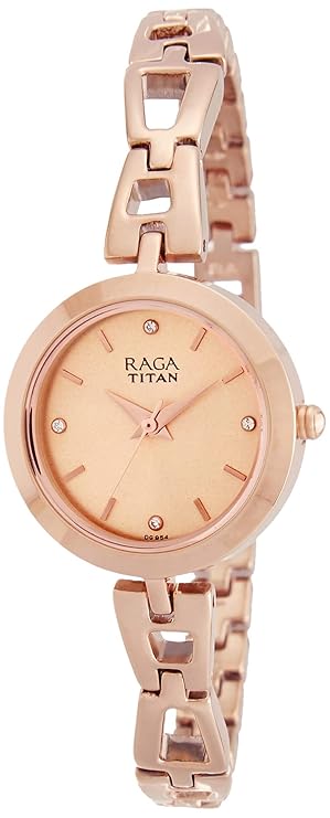 Titan Analog Beige Dial Women Watch -NM2540WM06 / NL2540WM06/NP2540WM06
