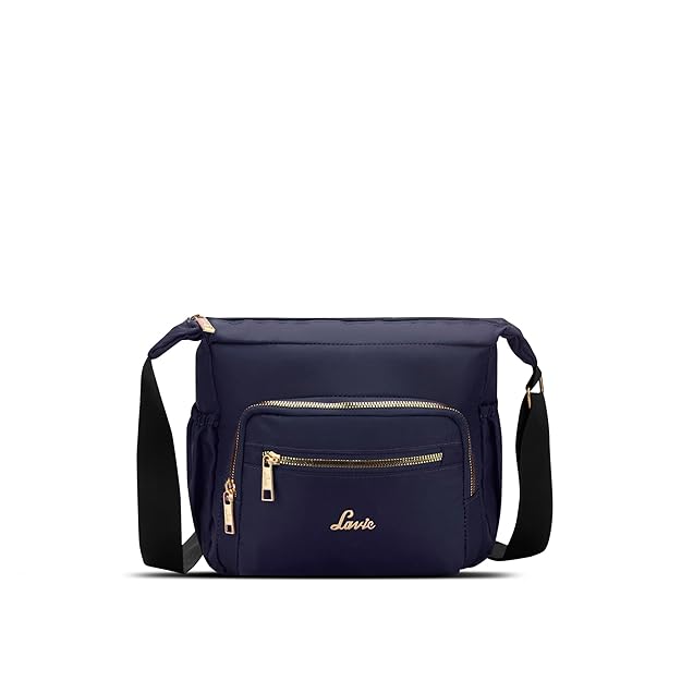 Lavie Women's Vello Multi Utlity Solid Cross Body Sling Bag | Ladies Purse Handbag | Gift for Women