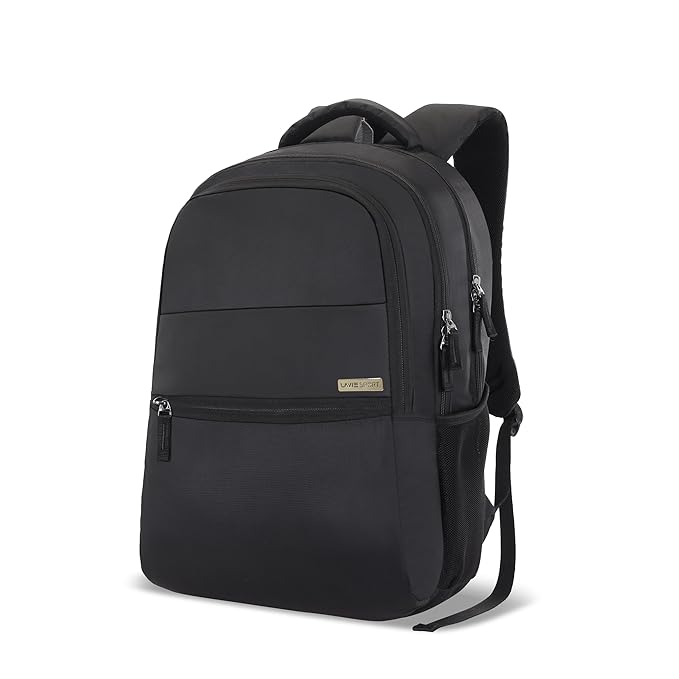 Lavie Sport 47cm Osprey 28 litres Laptop Backpack for Men & Women|Spacious|College Bag|Travel Bag|Laptop Bag|Front Organizer|Bottle Holder|Upto 15.6" Laptop Compatible