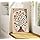 Nestasia Set of 2 Mandala Ceramic Snack Plates (White & Green) - Square Dessert Plates with Handle for Baking and Serving Desserts, Snacks & Appetizers | Microwave Safe (9 Inch Each)