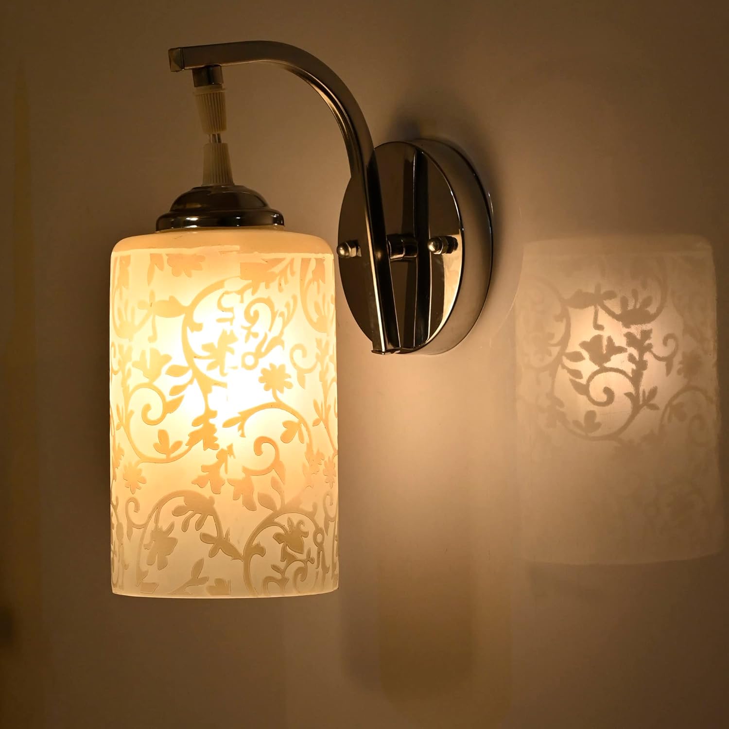 Mahganya Industries Designer Home Decorative Modern Wall lamp for Living Room, Bedside, Bedroom, Decorative Light for Indoor Application Without Bulb (Pine Wood, Beige) Wall Light 0104
