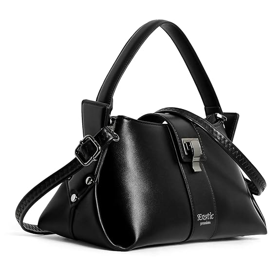 EXOTIC Premium Stylish Dual Tone Elegant Buckle Hand & Sling Bag – Cruise Couture Collection