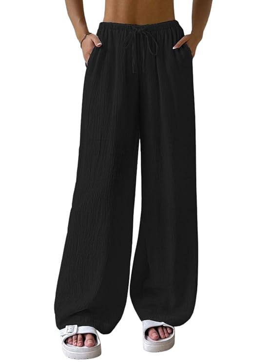 GRECIILOOKS High Waist Trousers for Women – Flared Korean Style Formal Pants | Elegant Workwear for Office, College & Events (Available in Plus Size and Combo Pack of 2)