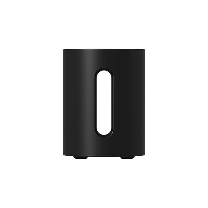 Sonos Sub Mini | Compact Wireless Subwoofer with Bold Bass for TV and Music - Black