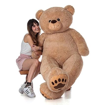 Teddy Bear for Girls, Teddy Bear Soft Gift 5 Feet Brown (New)