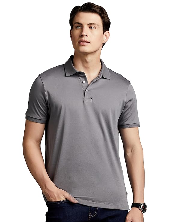 Symbol Premium Men Super Soft Classic Polo T-Shirt: Regular Fit