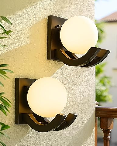 Homesake Wall Light, Wall Lamp, Wall Decor, Wall Hanging Wood Light/lamp, Decorative Home, Living Room, Indoor/Outdoor Lighting (Wall Wood, Set of 2)