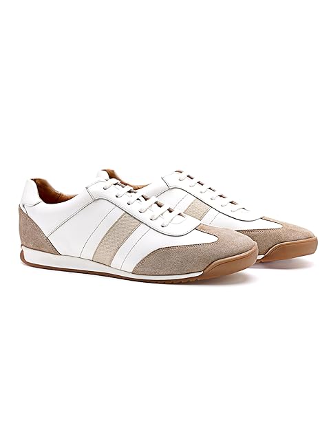 Symbol Premium Mens Smart Casual Leather Sneakers