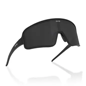 Eyewearlabs OKNO | Polarized Sports Over-Sized Unilens Wrap-Around Branded Stylish Sunglasses For Men & Women | 100% UV Protection Shades | Cricket Sports Cycling Driving Trekking & More