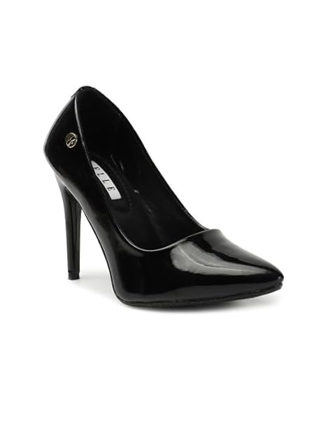 Elle Women Pumps,Black,UK-5