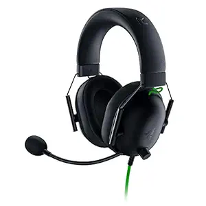 Razer BlackShark V2 X Smartchoice Wired Gaming Headset with Mic, 7.1 Surround Sound, 50mm Drivers, Memory Foam Cushions, Multi-Platform (PC/PS/Xbox/Switch/Mobile), 3.5mm Jack_Black