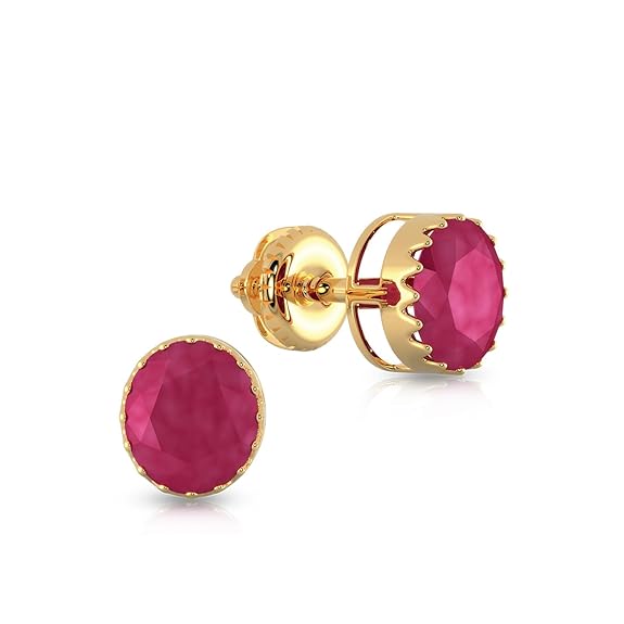Malabar Gold & Diamonds 22 Kt Purity Yellow Gold Earring Erdzl21241_Y For Women