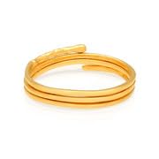 Malabar Gold & Diamonds 1 gm Vedhani gold ring finger & Toe Ring 24 kt (995)