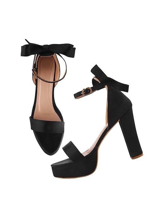 TRYME Alluring Block Heel Sandals Perfect for Every Occasion, Elegant & Durable For Womens & Girls