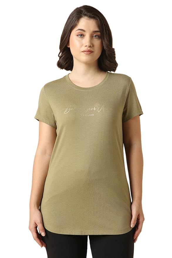 Van Heusen Women's Relaxed Fit T-Shirt
