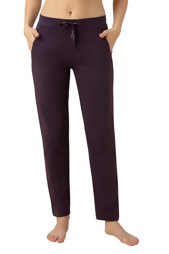Van Heusen Women’s Cotton Lounge Pants | Drawstrings & Side Pockets | Cotton Stretch | Smart Tech Finish| Everyday Pyjamas | At Home Pyjamas | Style 55303