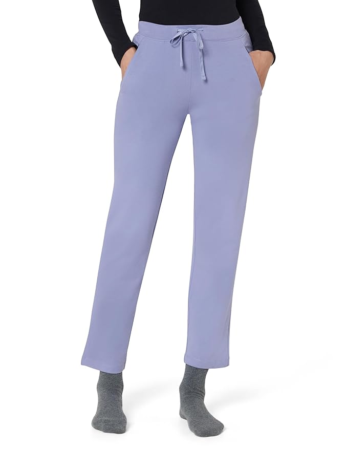 Van Heusen Women’s Cotton Lounge Pants | Drawstrings & Side Pockets | Cotton Stretch | Smart Tech Finish| Everyday Pyjamas | At Home Pyjamas | Style 55303