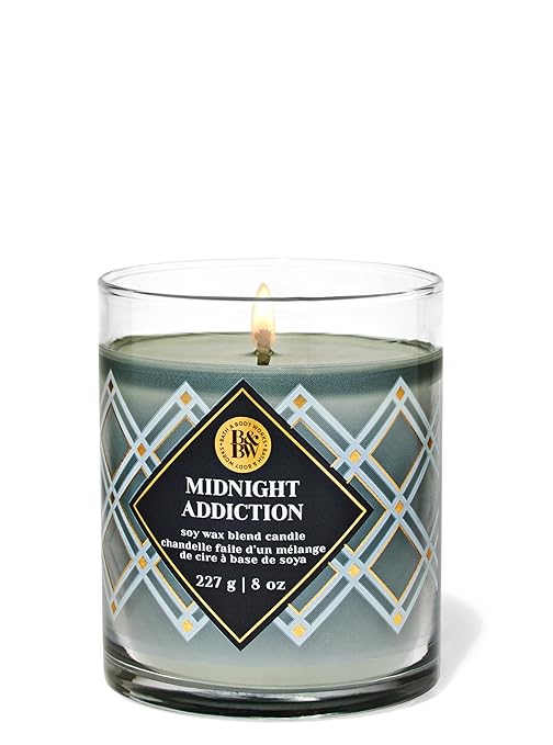 Bath & Body Works Midnight Addiction Single Wick Candle