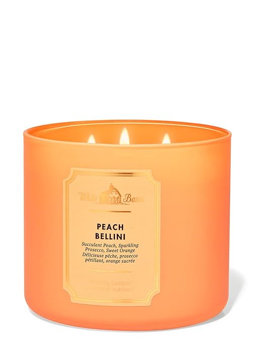 Bath & Body Works Peach Bellini 3-Wick Candle