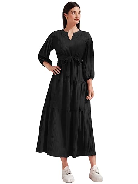 TOPLOT Long Dress for Women || Long One-Piece Outfit || Maxi for Women Stylish (5249)
