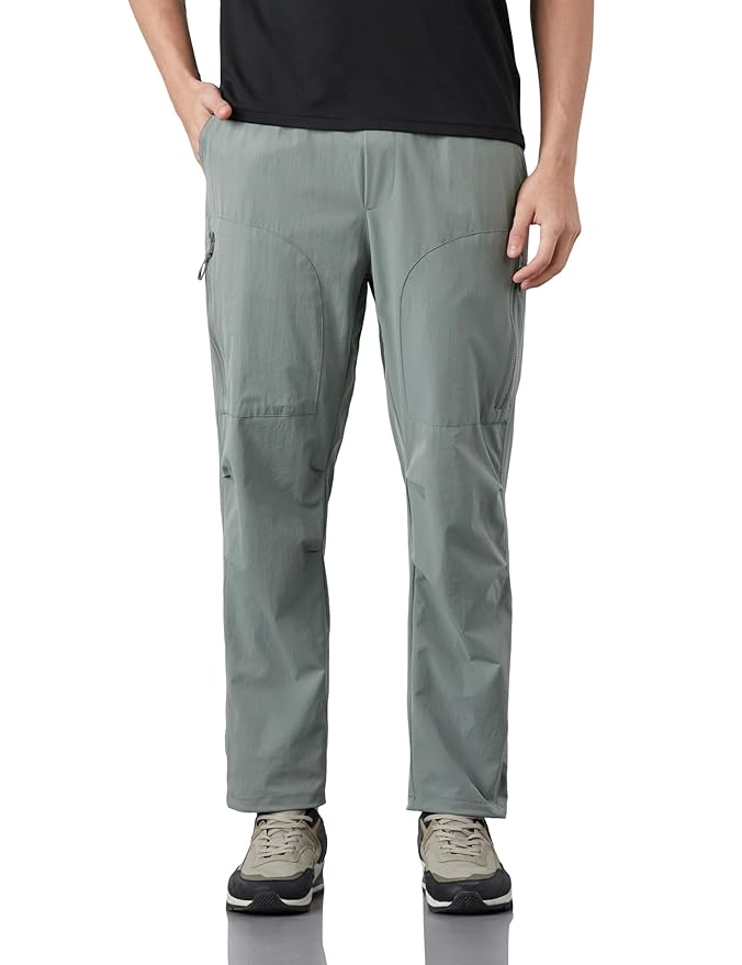 Amazon Brand - Symbol Men's Relaxed Fit Athleisure Jogger Cargo Trouser (Elasticated Waistband)