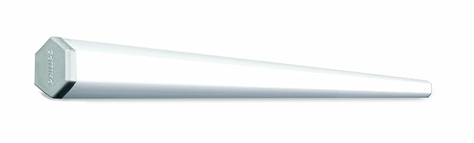 Philips 30965 myLiving Metal and Synthetics Hexa LED Wall Light (Aluminium and Silver)