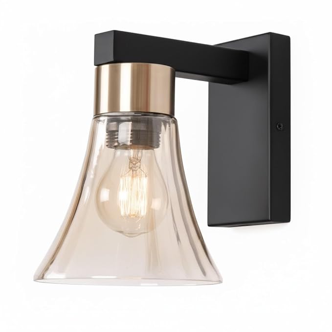 PHILIPS Nero Wall Light Pattern E27 | Decorative Upward Wall Lamp for Living Room, Bedroom & Hallway | Pack of 1