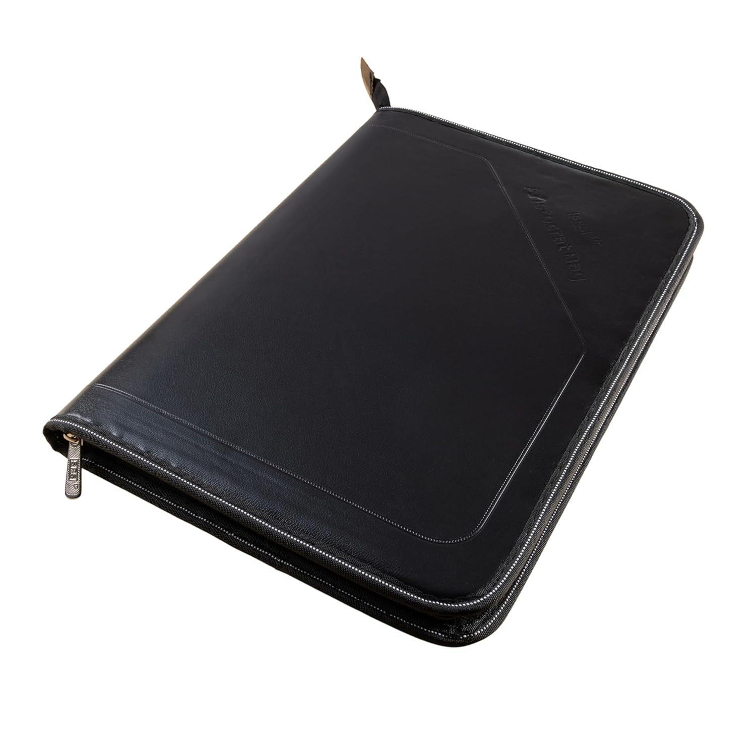 SPS PU Leather 24-Pocket A4 File Organizer – Professional Document Holder for Certificates, Legal Documents, Home, Office, School Use (Black)