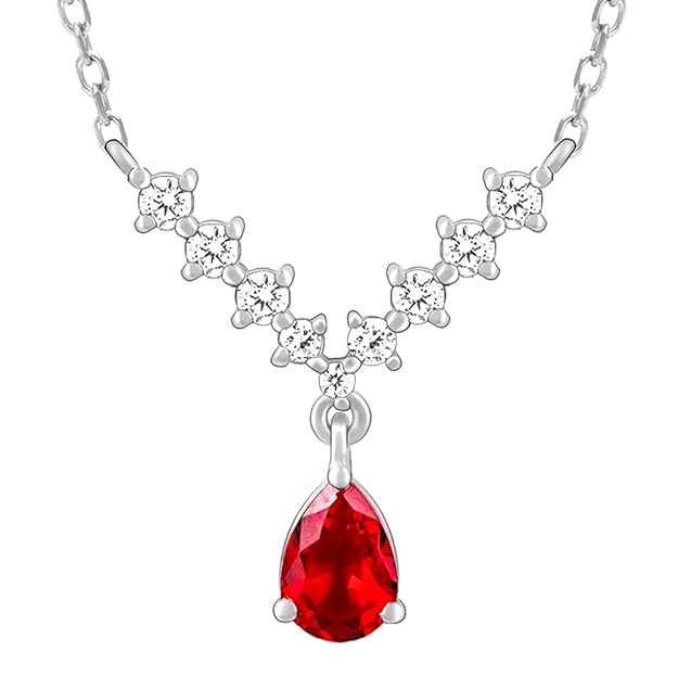 GIVA 925 Silver Soulmate Necklace|Gift for Girlfriend| With Certificate of Authenticity and 925 Stamp | 6 Months Warranty*
