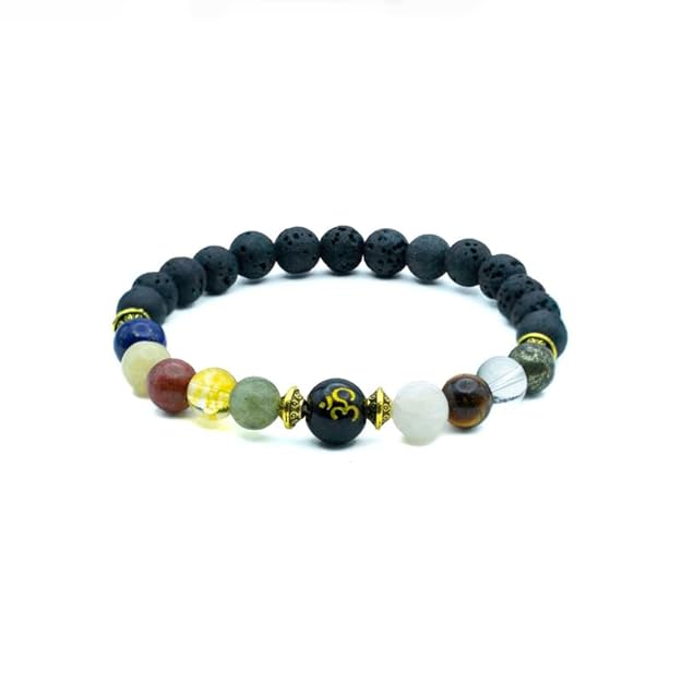 Astrotalk Navgraha Shanti Bracelet for Prosperity & Balance | 108 Hours Charged by Top Astrologers | Align Energy, Unlock Growth and Balance | Crystal Bracelet for Women & Men