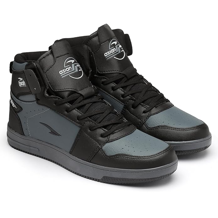 ASIAN Carnival-13 Men's High Top Casual Chunky Fashion Sneakers,Dancing Shoes | Basketball Shoes with Rubber Outsole for Boys
