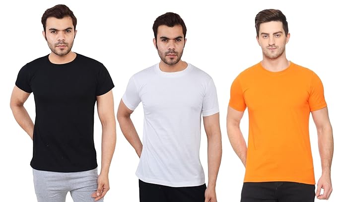 Amazon Brand - Nora Nico Mens Cotton Round Neck T Shirt