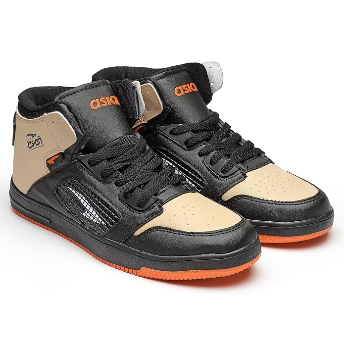 ASIAN Carnival-01 Men's High Top Casual Chunky Fashion Sneakers,Dancing Shoes | Basketball Shoes with Rubber Outsole for Boys…
