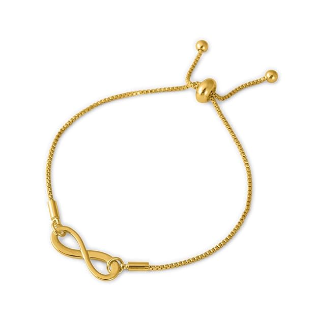 PALMONAS Infinity Wish Bracelet for Women - Jewellery Gift for Girls & Women | Waterproof & Anti-Tarnish Bracelets, Stylish & Trendy Bracelets for Ladies