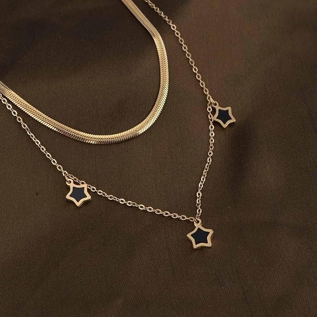 PALMONAS Bracelet & Necklace Starry Jewellery Set For Women | Gift For Women & Girls