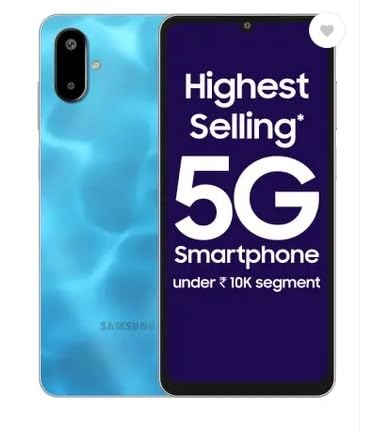 Samsung Galaxy F06 5G, Bahama Blue (4GB, 128GB)