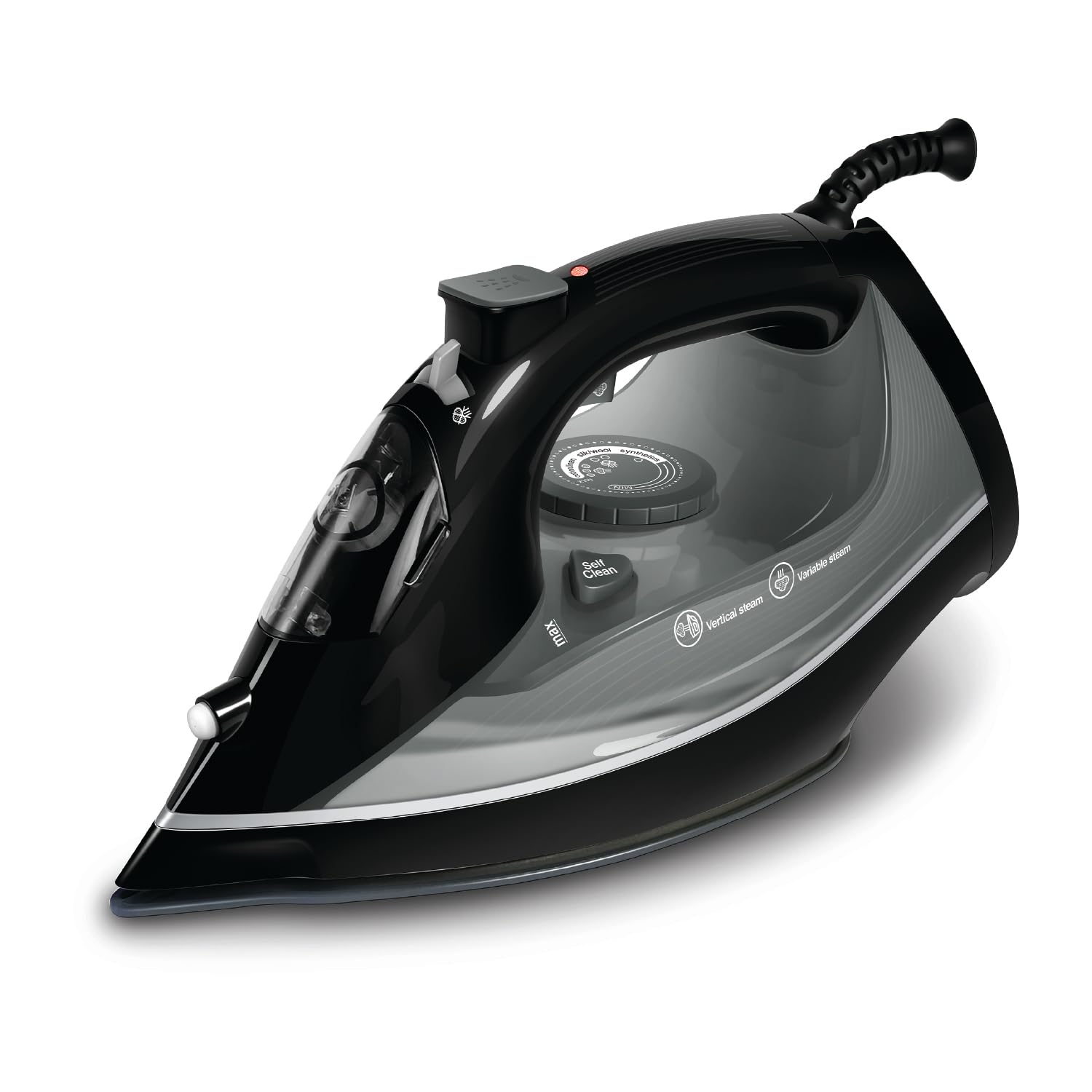 Wipro Elato GS 209 Powerful 2200 Watt Steam Iron With 300m Ml Water Tank | Anit-Drip & Anti- Calc Protection | Scratch Resistant Ceramic Soleplate| Vertical & Horizontal Steaming| 2 Year Warranty