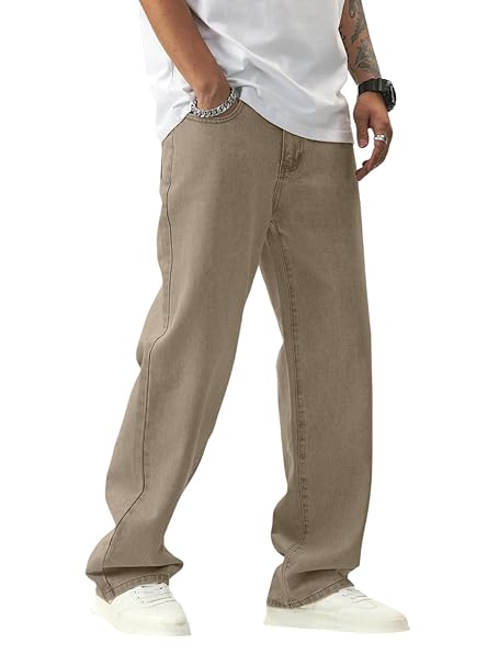 TAGAS Jeans for Men| Baggy Fit Cotton Pant for Mens || Relaxed FIT Denim Jeans|