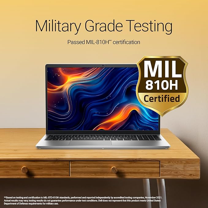 Dell 15, AMD Ryzen 7-7730U, 16GB DDR4, 512GB SSD, FHD, 15.6"/39.6cm, Windows 11, Microsoft Office Home 2024, Platinum Silver, 1.63Kg, [Dell 15], 120Hz 250nits, AMD Radeon Graphics,Thin & Light, Laptop