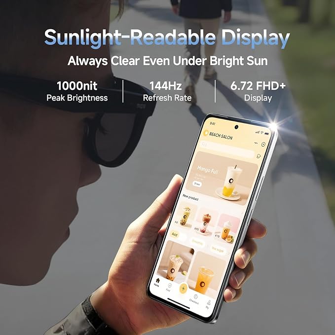 realme P4X Smartphone 6.72 inch 144Hz Display 7000mAh Titan Bettery 45W Fast Charge 6GB RAM 128GB ROM Dimensity 7400 Ultra 5G Chipset IP64 Waterproof Dual SIM (Matte Sliver)