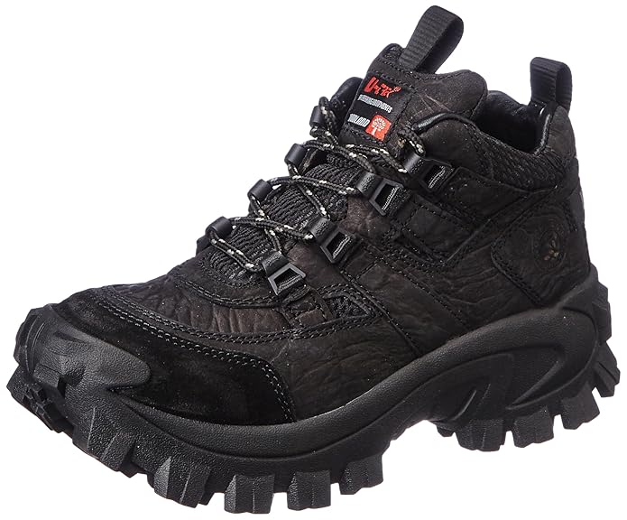 Woodland Men's Olive Green Nubuk Aligator Buff Casual Shoes-UK-5 (Euro 39)