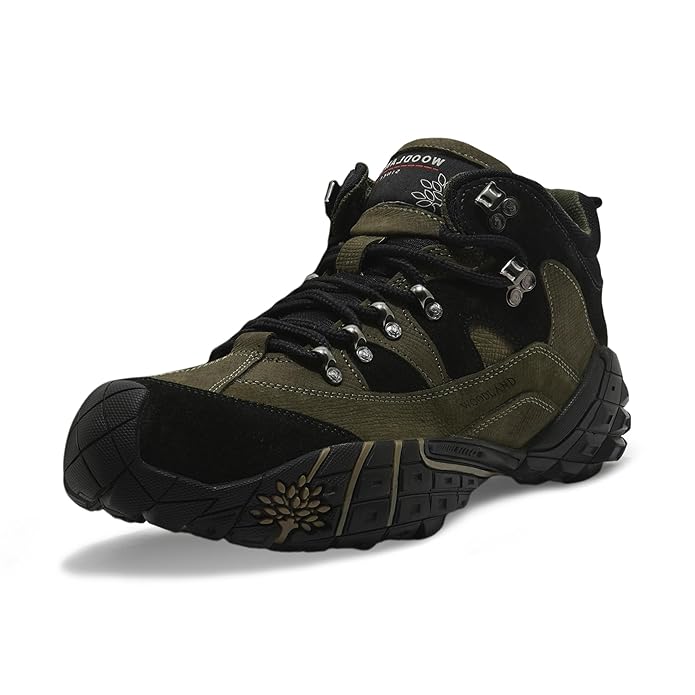Woodland Men's Leather Sneaker