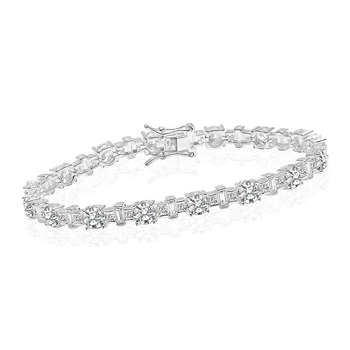 TRUESILVER ACPL Pure Sterling Silver Bracelet for Women | BIS Hallmarked 925 Silver Bracelets Jewellery Gift for Birthday Wedding Anniversary