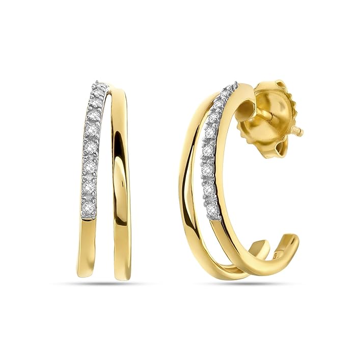 Lab Grown Diamond Earrings | 925 Sterling Silver | SI Clarity F-G Color | SGL Certified | Fine Jewellery | Gifts for Women & Girls