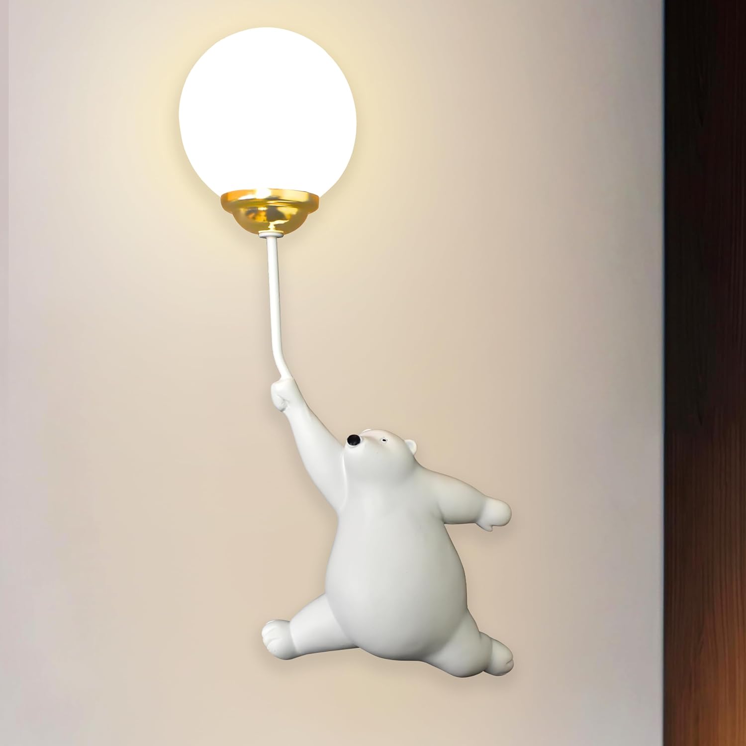 Smartway® Chicco Designer Wall Lamp | Modern LED Wall Light with 3 Color Modes (Warm/Natural/Cool) | Elegant Indoor Lighting for Living Room, Bedroom & Hallways | 1-Year Warranty