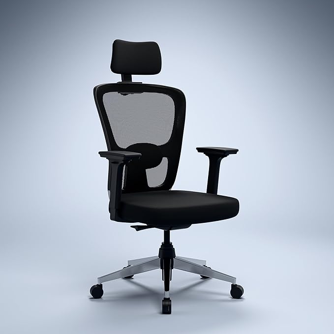 Green Soul Jupiter Pro (2026 Edition) | Ergonomic Office Chair for Work | 5 Year Warranty | Intelli-Adapt Recline Mechanism | Wired Korean Mesh for Superior Durability | Installation Provided | Black