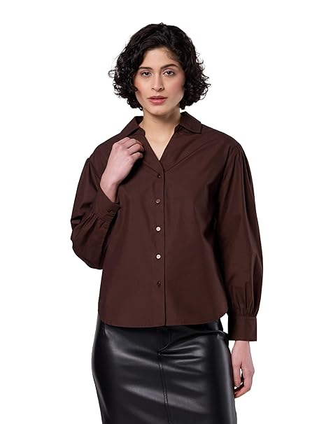 Symbol Premium Women's Oversized Smart Casual Cotton Shirt (Available in Plus Sizes)