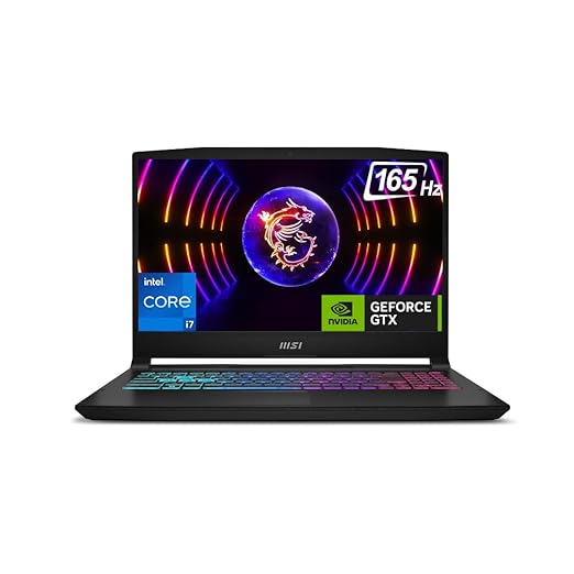 MSI Katana 15, Intel 14th Gen. i7-14650HX, 40CM QHD 165Hz Gaming Laptop (16GB/1TB NVMe SSD/Windows 11 Home/NVIDIA GeForce RTX 5060, GDDR6 8GB/Black/2.4Kg) B14WFK-102IN
